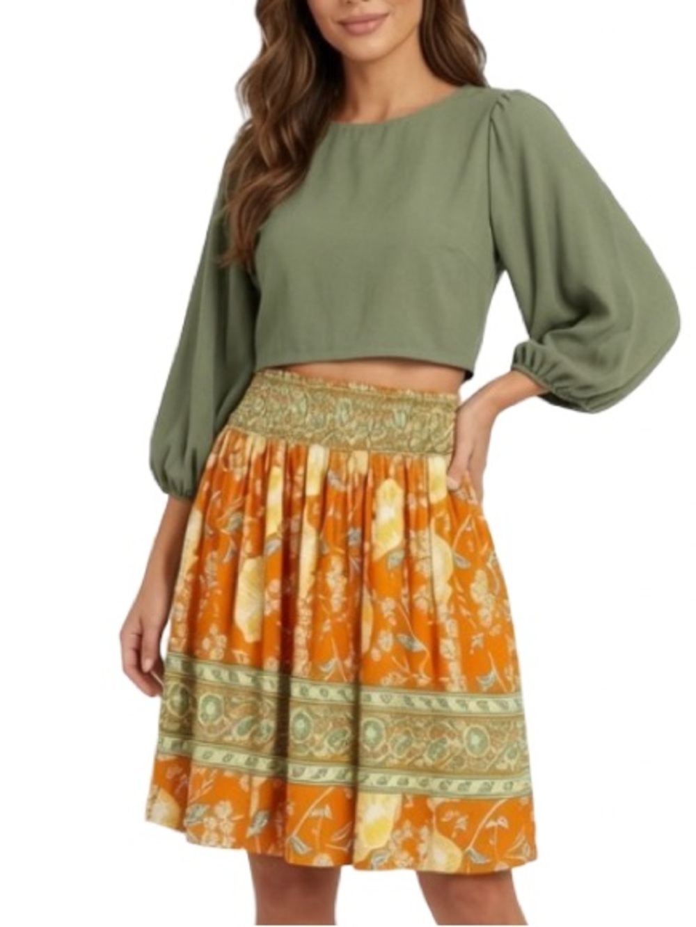 NEW Cynthia Rowley Light & Flowy Floral Print Mini Skirt XS NWT